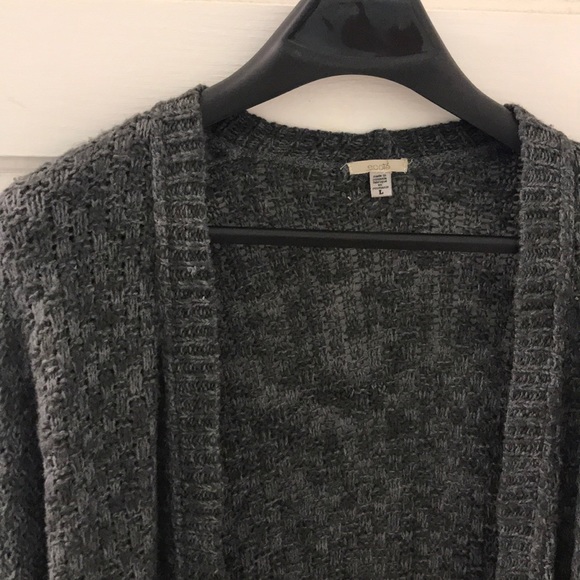 CHEVRON LONG CARDIGAN - Picture 4 of 4